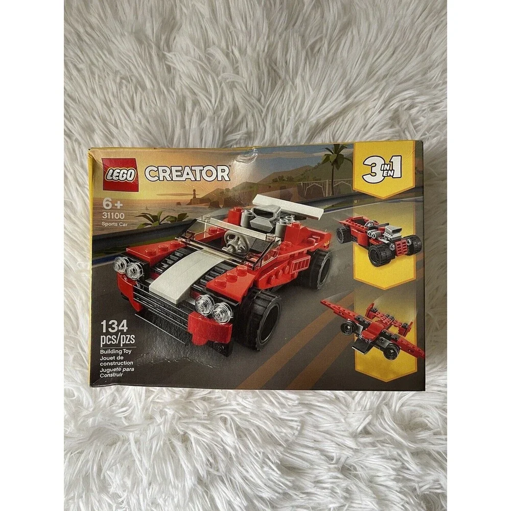 New LEGO 31100 Sports Car 134 Pcs Building toy
